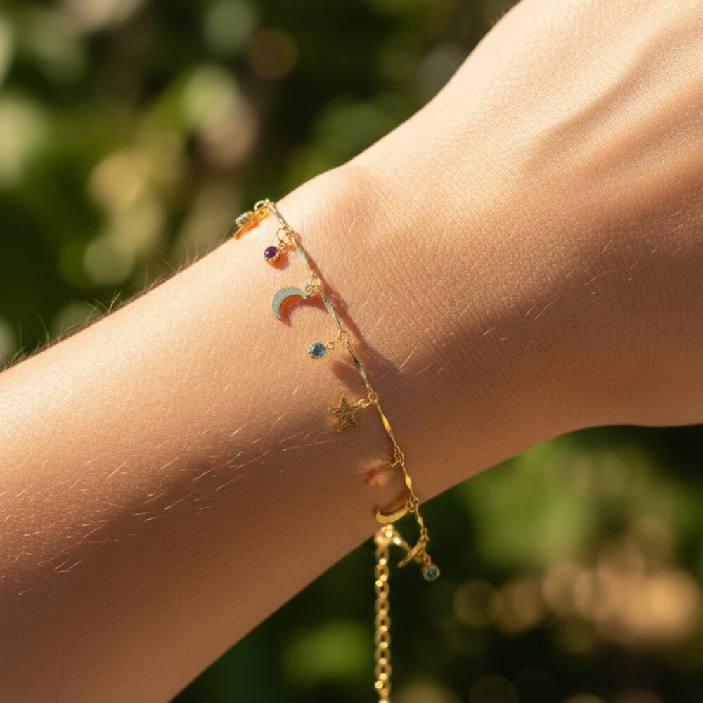 "Trendy Handmade Bracelet – A Stylish Gift for Women & Girls, MAR091581